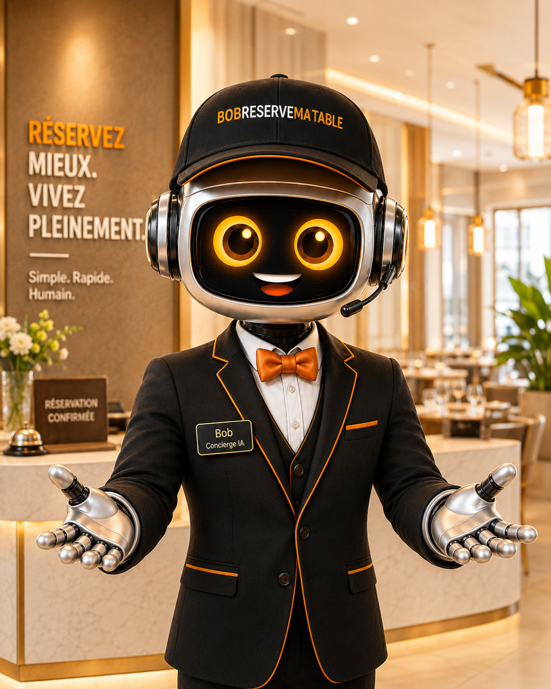 Bob, votre concierge BobReserveMaTable